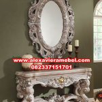 jual meja konsul klasik putih mewah, meja konsul klasik, meja konsul modern, meja konsul minimalis murah