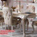 meja makan modern mewah, meja makan mewah, meja makan jati, meja makan modern, meja makan klasik mewah, set kursi makan klasik mewah, meja makan klasik, meja makan minimalis